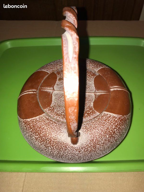 Théière japonaise en fonte Testu Kyusu Kambin (image 4)