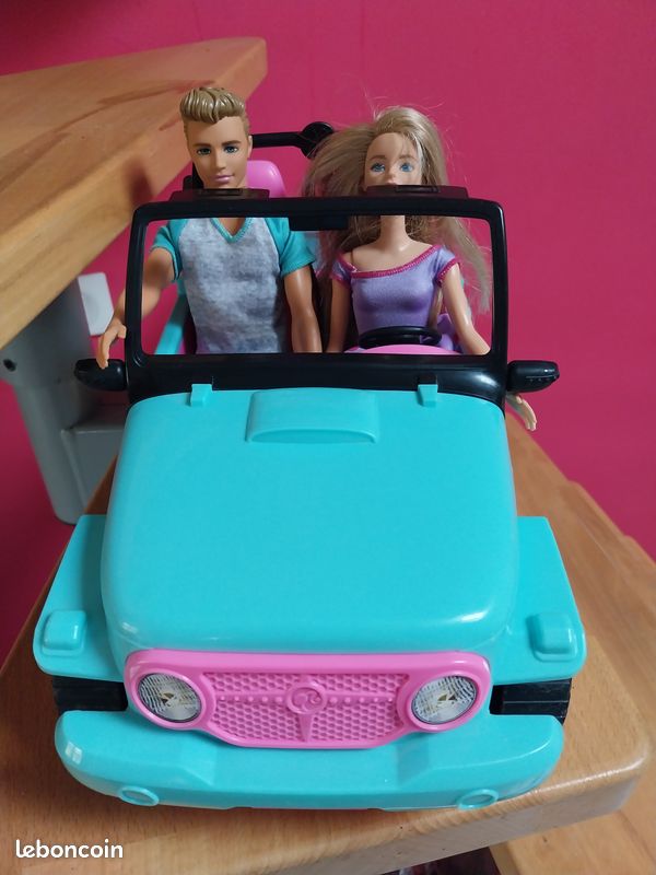 Beach Cruiser Barbie Ken Jeep Barbie Jeep Barbie E Ken Macchina