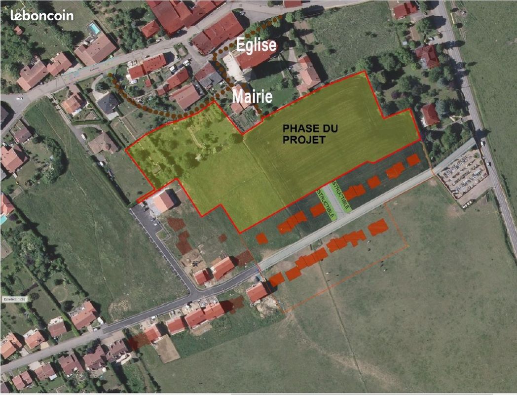 Terrain 586 m² · à Sainte-Barbe · 586 m² · 140 170 €