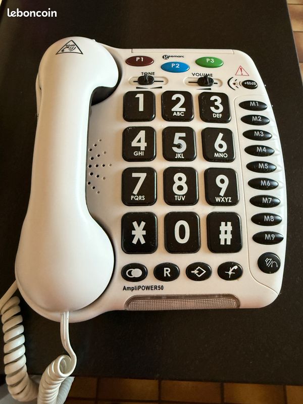 Téléphone Amplifié Geemarc "Ampli Powr 50 " (image 1)