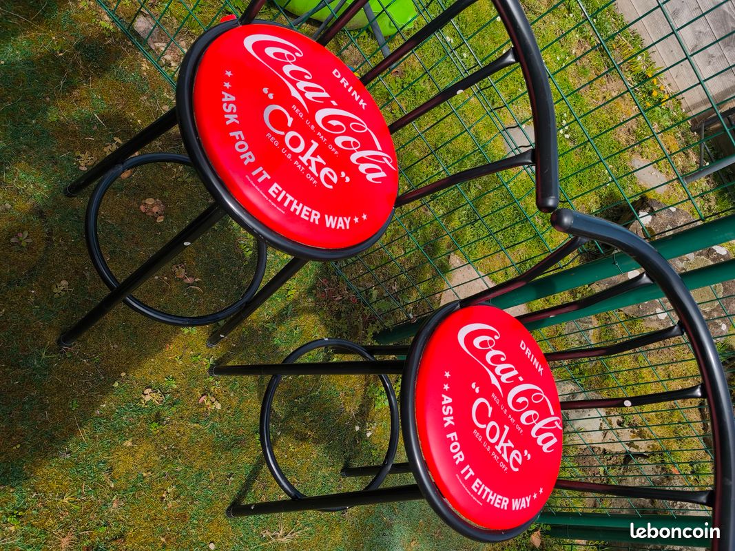 Tabouret coca-cola (image 1)