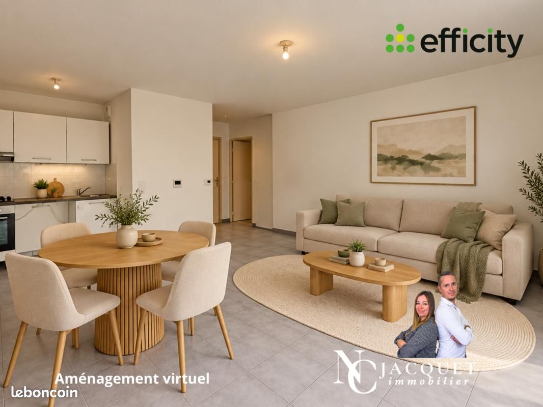 Appartement 3 pièces 58 m² · à Rillieux-la-Pape · 58 m² · 180 000 €