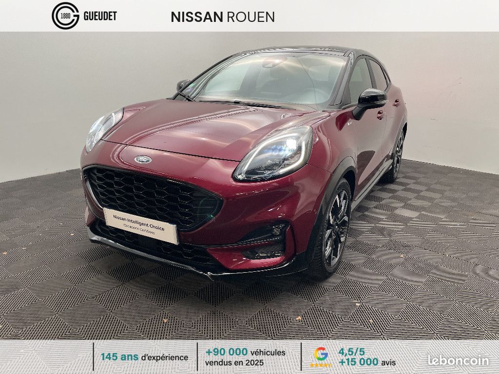 Ford Puma 1.0 Flexifuel 125 ch mHEV S&S BVM6 ST-Line X Vivid Ruby Edition (image 1)