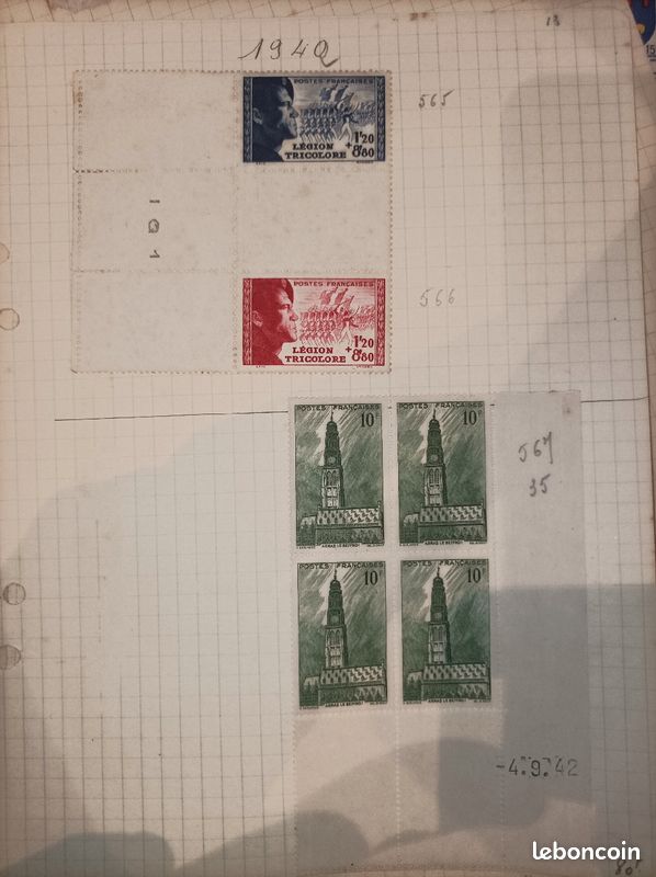 Collection de timbre plus de 140 page prix négociable (image 3)