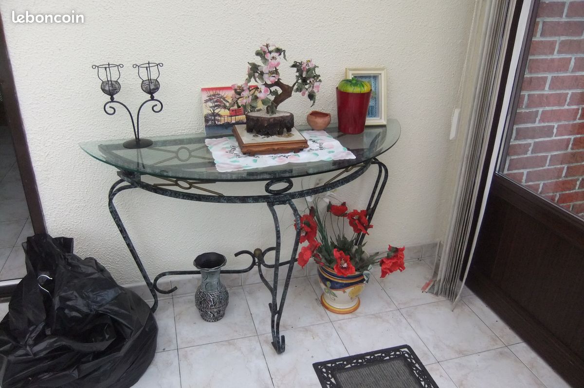 Table fer forgé veranda (image 3)