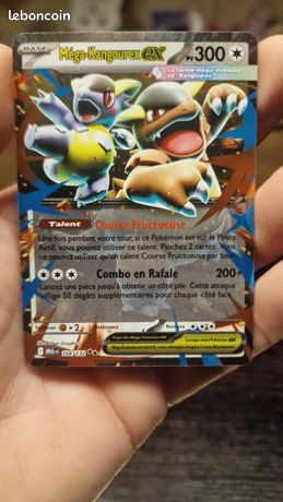 Carte Pokémon Méga-Kangourex EX 230 PV 79-106 XY02 - Étincelles NEUF FR