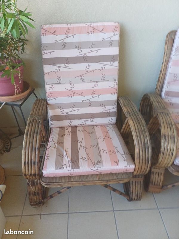 Fauteuils en rotin (image 2)