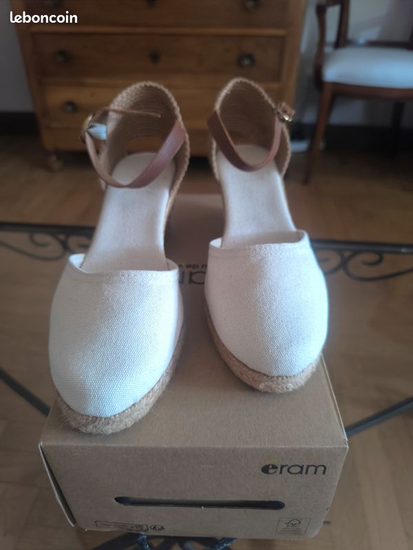 Jolies espadrilles compensées Eram (image 2)
