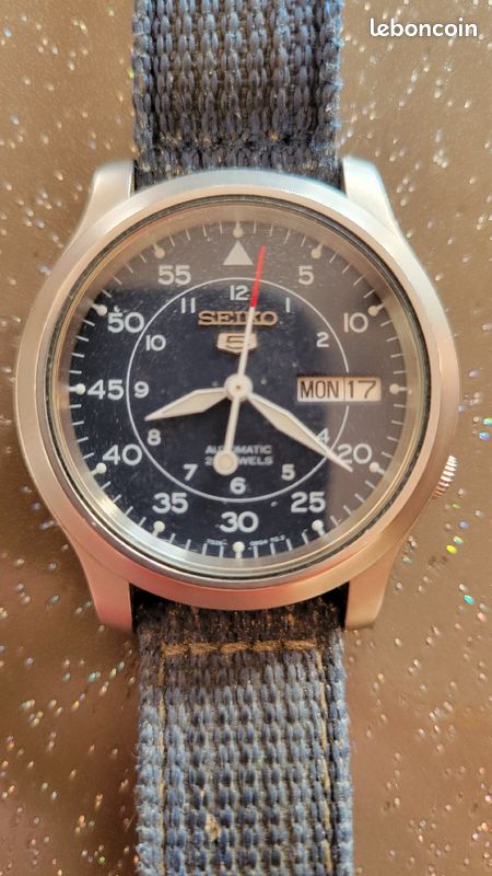 Montre Seiko 5 Military automatique SNK807K2 (image 2)