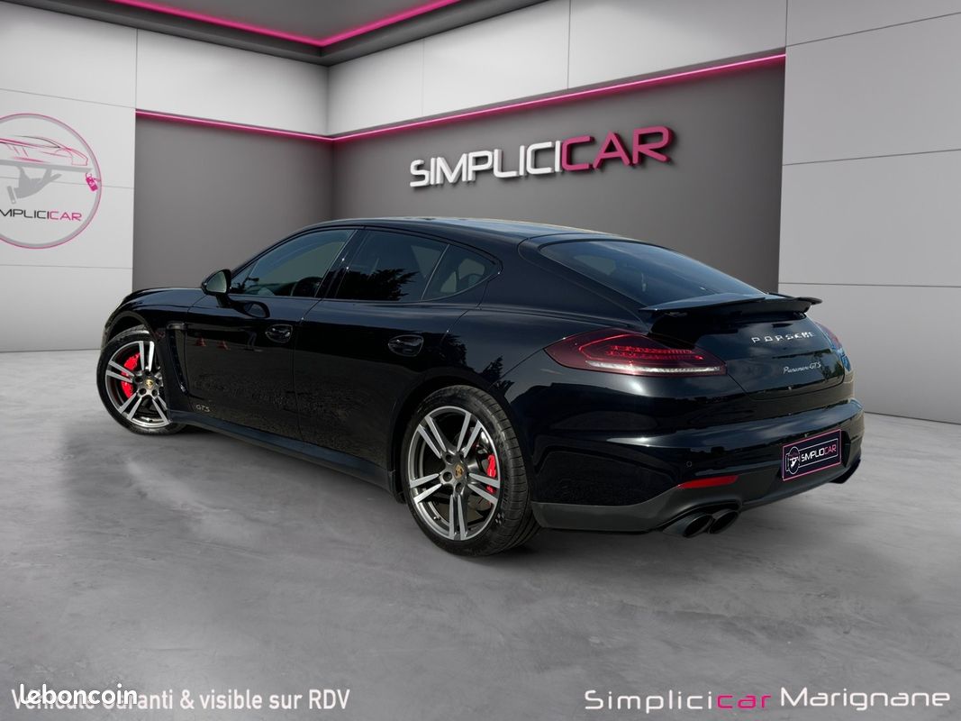 Porsche panamera gts v8 4.8 440 pdk garantie porsche approved possible/pack chrono/pack carbone/sport design/toit ouvrant (image 6)