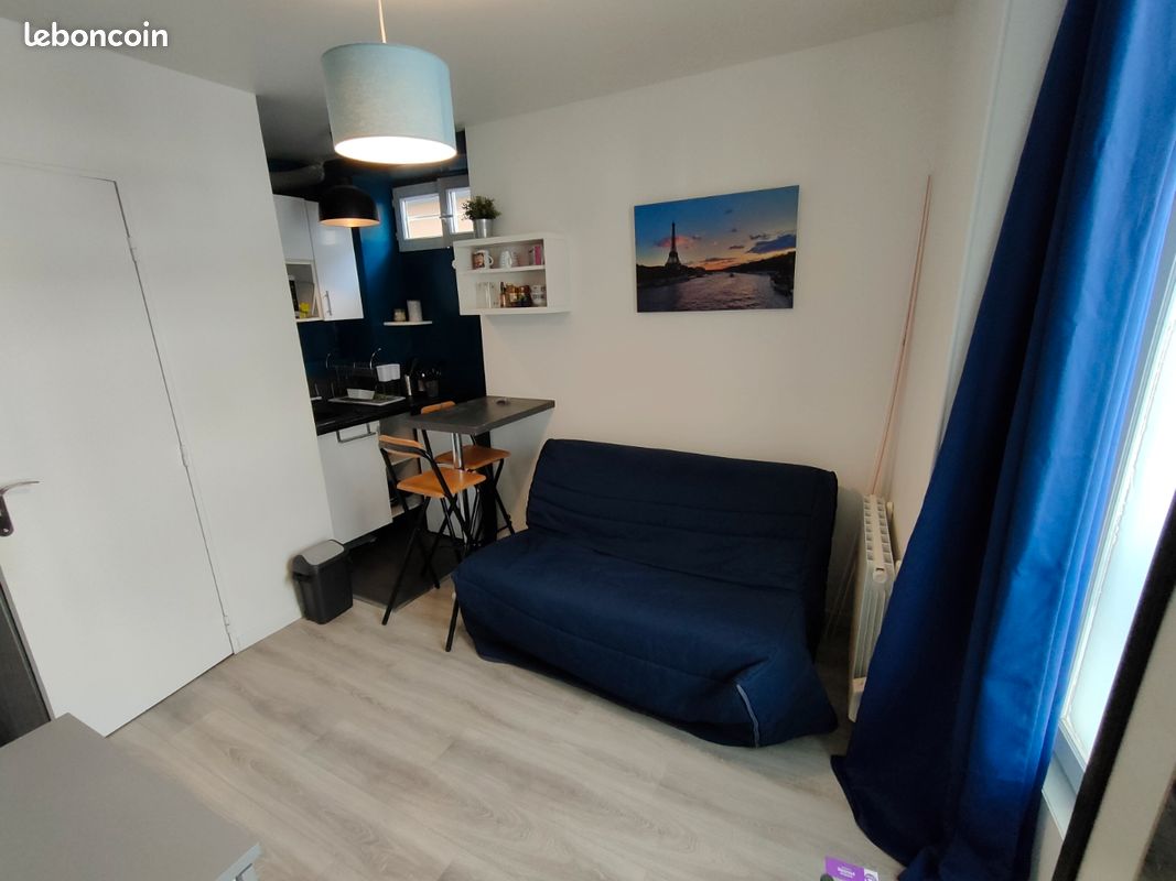 Appartement 1 pièce 12 m² · à Paris · 12 m² · 740 €/mois