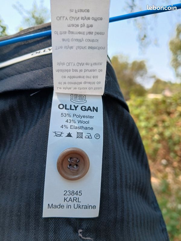 Costume homme slim. Olly Gan (image 7)