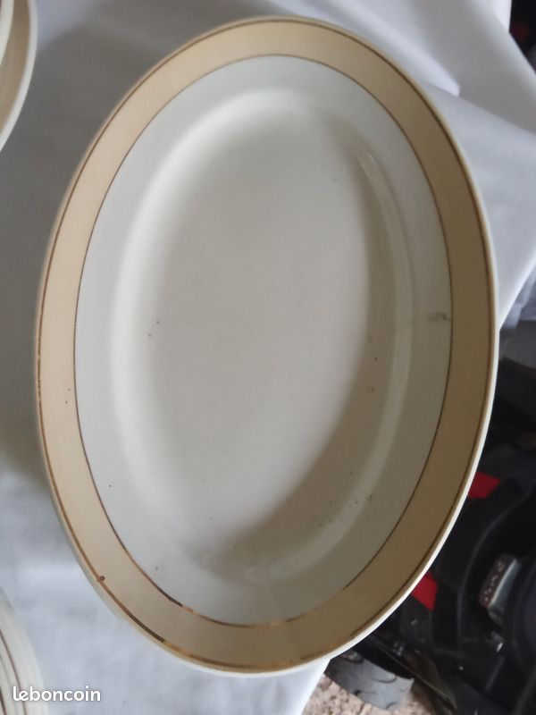 Service porcelaine opaque art déco (image 3)