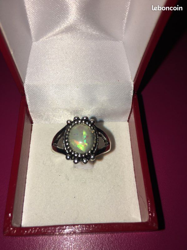 Bague en argent et opal (image 5)