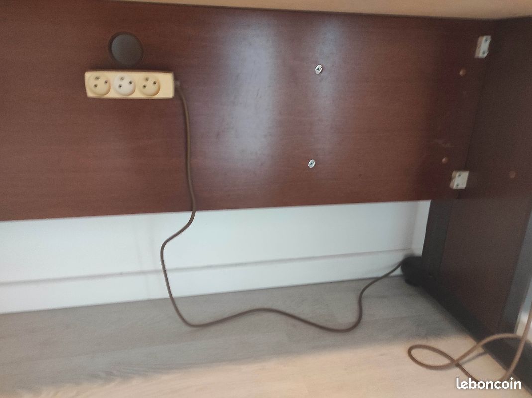 Grand bureau bois (image 2)