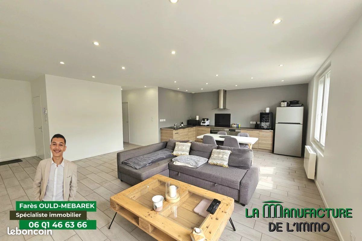 Appartement 3 pièces 69 m² · à La Ricamarie · 69 m² · 64 900 €