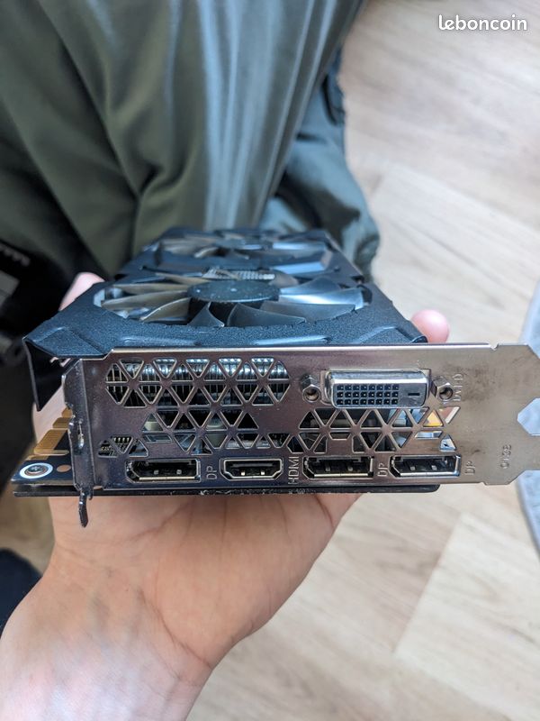 Carte graphique GeForce GTX 1070 KFA2 – Go GDDR5 – Boîte d