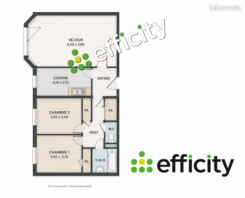 Appartement 3 pièces 67 m² (image 13)