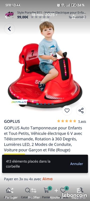 Voiture auto tamponneuse (image 3)