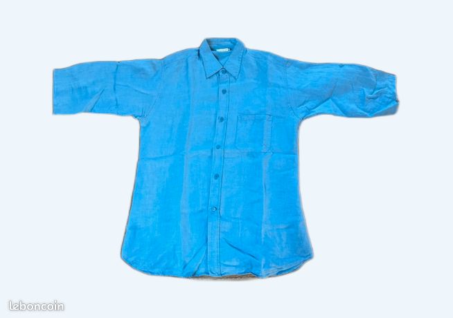 Chemise Manches Longues En Coton Rayée Agnès B - Occasion Très Bon État - Fabriquée Au Japon, Taille Non Spécifiée