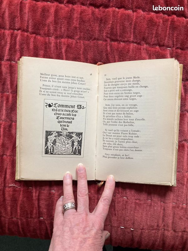 Livre les oeuvres de Françoys Villon (image 2)