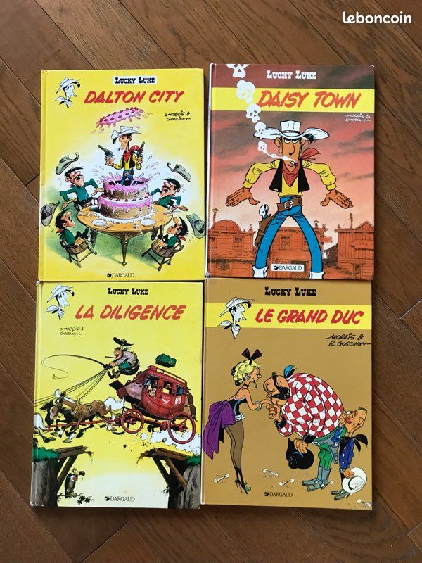 Lot de 4 Albums Lucky Luke (image 1)