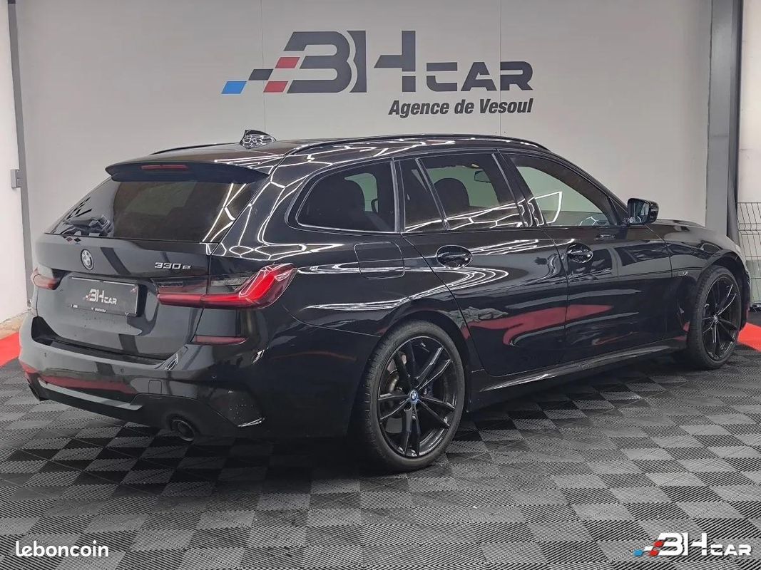 Bmw Serie 3 Touring 2.0 330E PHEV BVA8 M-Sport - 292cv / Sièges chauffants / Carplay / Keyless (image 2)