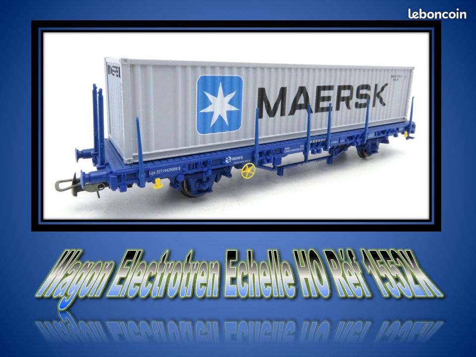 Wagon Electrotren Echelle HO Réf 1552K (image 1)