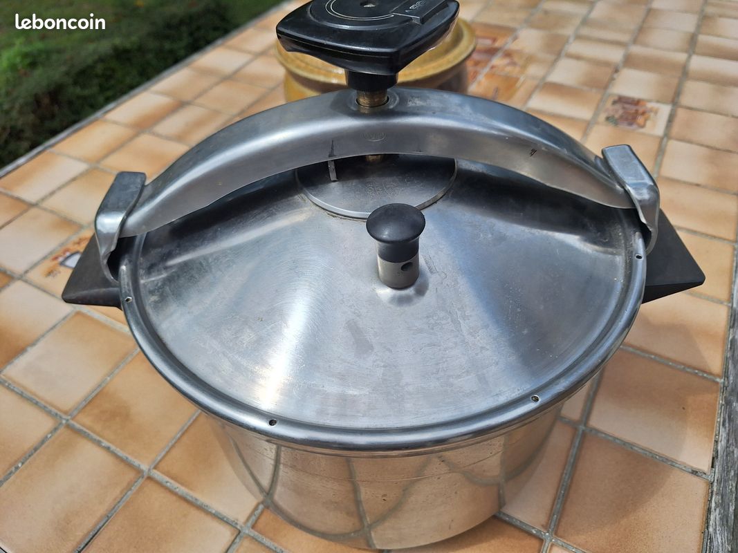 Cocotte Ancienne SEB Super Cocotte 15L – Aluminium – Pour Gaz