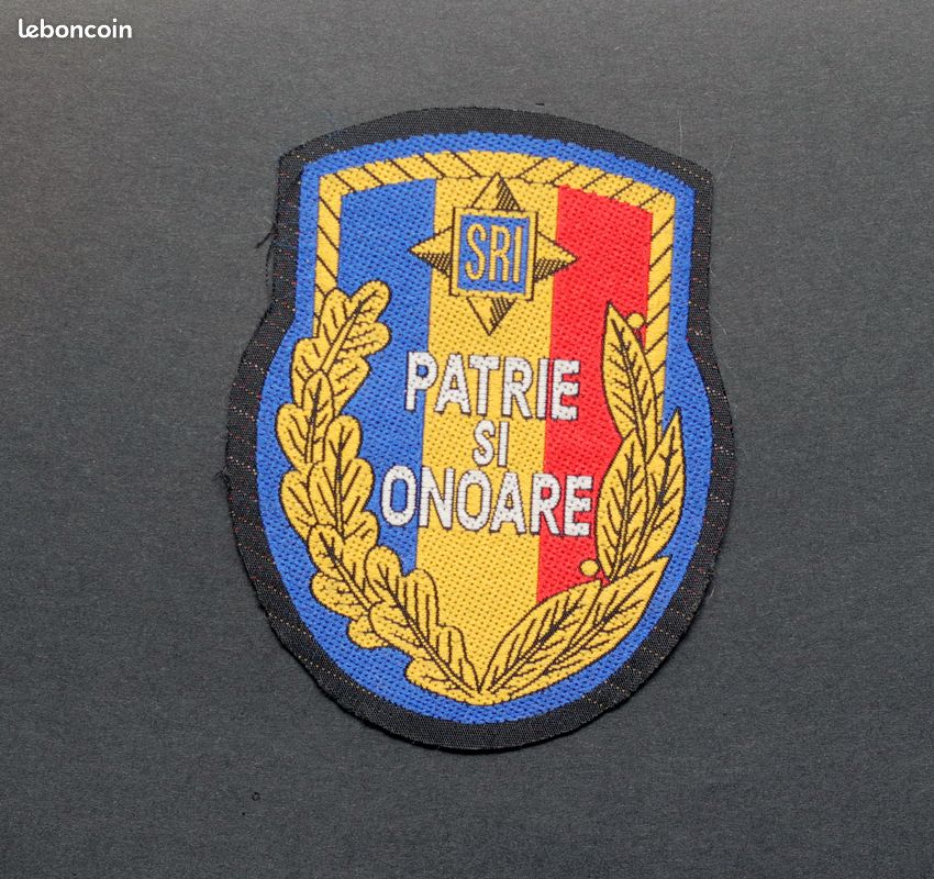 Patch Drapeau De La Roumanie | Patch Brodé Haut De Gamme | Écusson