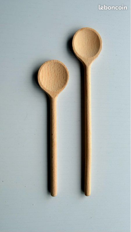 2 cuillères en bois (image 1)
