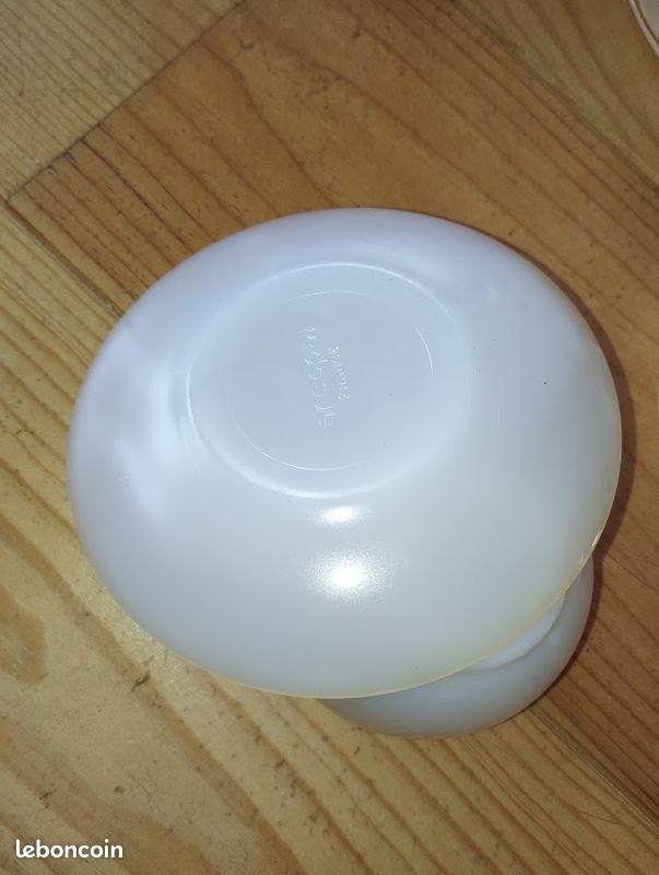 Service à café vintage Arcopal Arlequin Opaline (image 6)