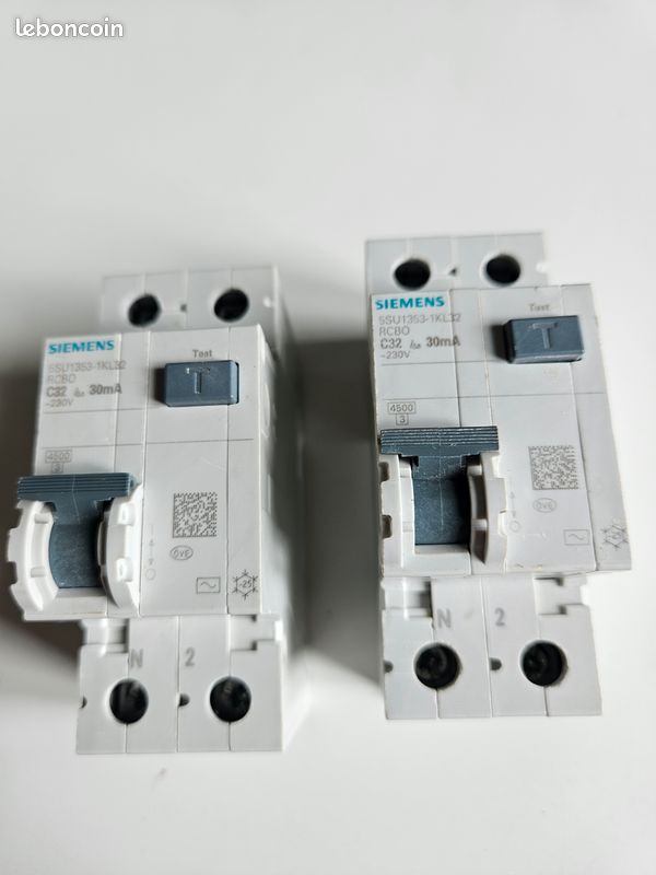 Disjoncteurs différentiels Siemens (image 1)