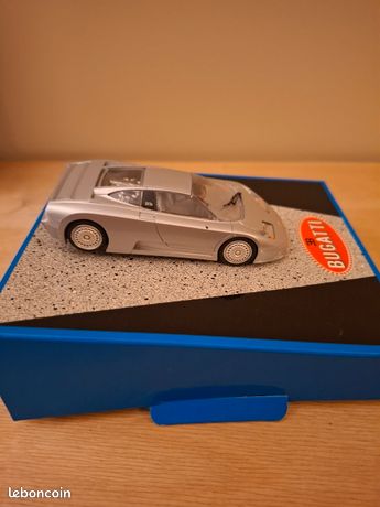 Miniature Bugatti EB110 NOREV 1/43 - Modèle De Production Noir - Collection
