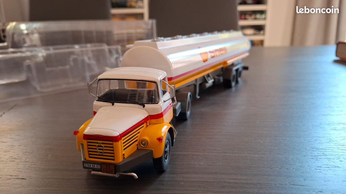 1/43 ALTAYA CAMION Tracteur Berliet Tr 12 Semi-Remorque Frigorifique