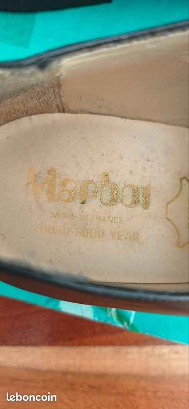 Chaussures cuir MARBOI taille 43 (image 7)