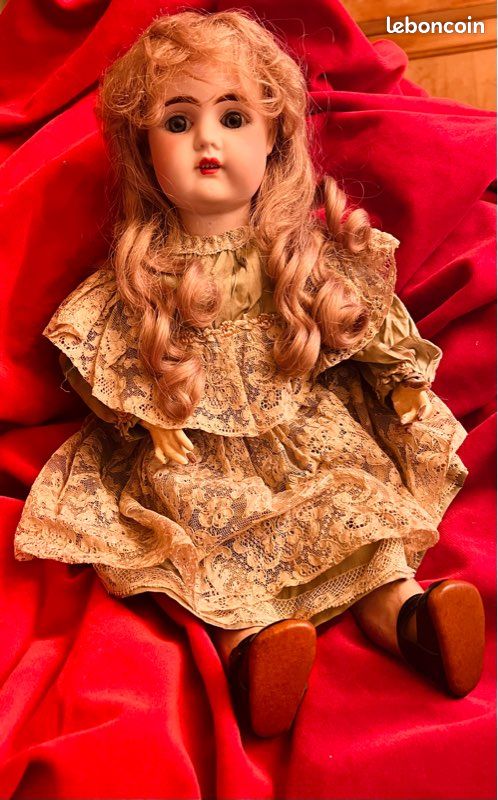 Poupée Ancienne En Porcelaine – Allemagne – Environ 1865 – Pièce De Collection