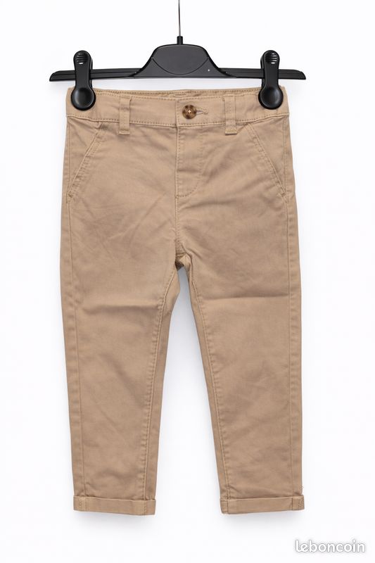 Pantalon beige (image 1)