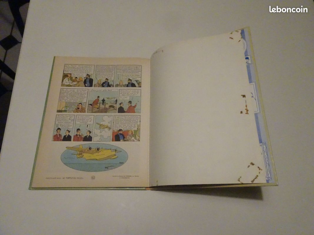 Bd : tintin 13 : les 7 boules de cristal . B36 (image 12)