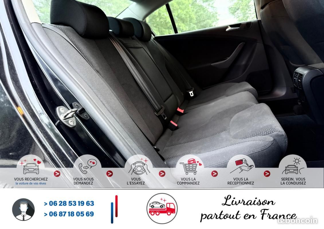 Volkswagen Passat 1.6 FSI 16V 115Cv*Moteur à Chaine*Véhicule Sous Garantie*Ct Révision Entretien ... (image 11)
