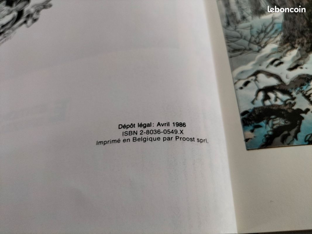 BD Thorgal 1986 n°10 le pays de Qâ (image 8)