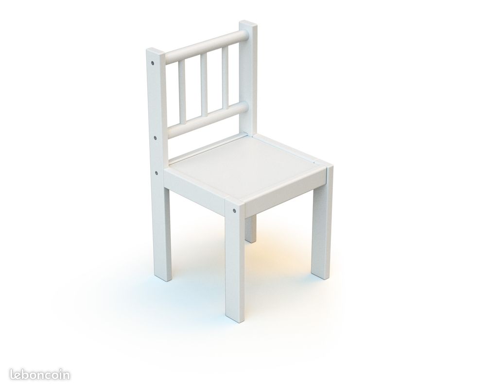 Table bureau enfant et 2 chaises neuves (image 3)