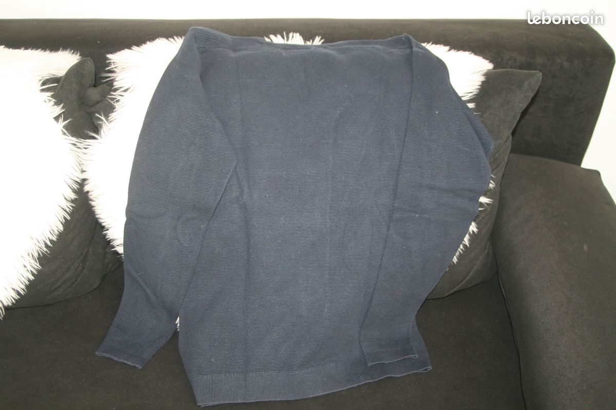 Pull homme marine taille m (image 3)