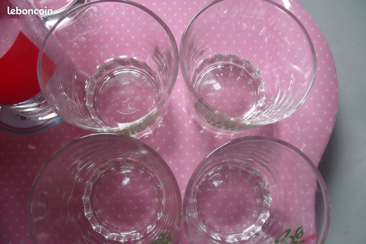 Lot de 4 verres Pampryl orange (image 2)