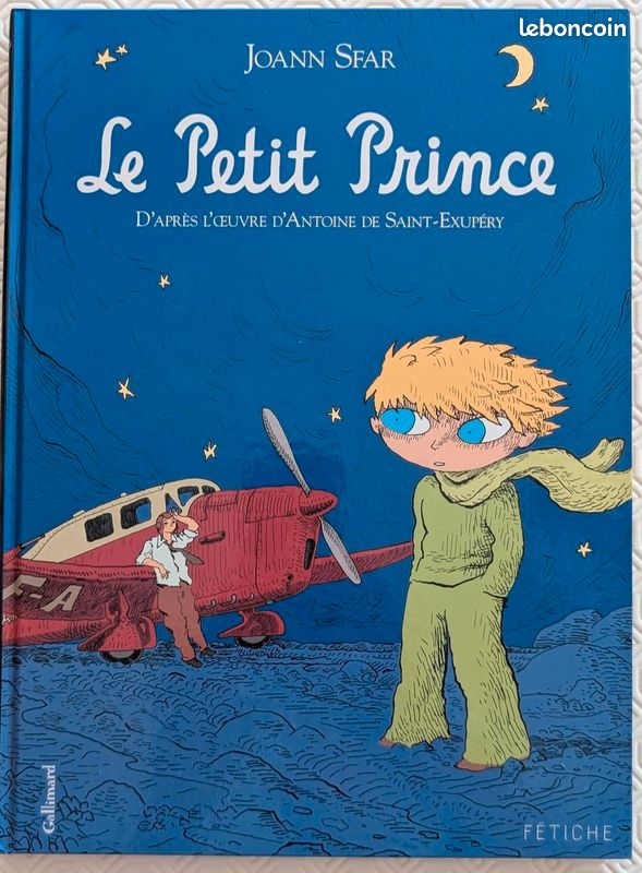Lot 2 BD : Le Petit Prince (Sfar) + Adèle & Caïn T1 (image 1)