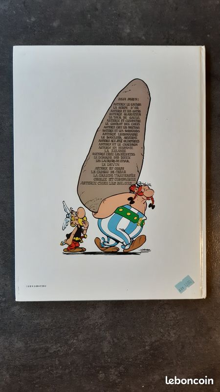 BD ASTERIX Chez les Belges (EO 1979) - TBE (image 2)