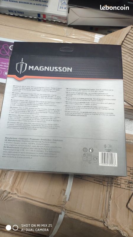 Destockage Pistolet débouche canalisation à pression 27 cm - MAGNUSSON neuf (image 2)
