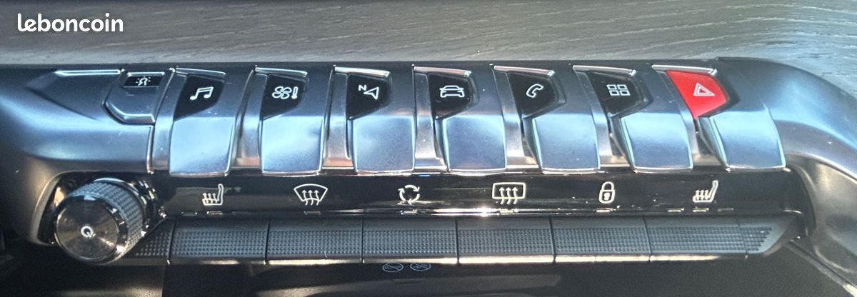 Peugeot 3008 generation-ii 2.0 bluehdi 180 gt bva- moteur changé/sieges cuir/to/ (image 27)