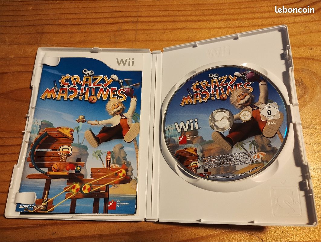Crazy machines Wii Jeux vidéo