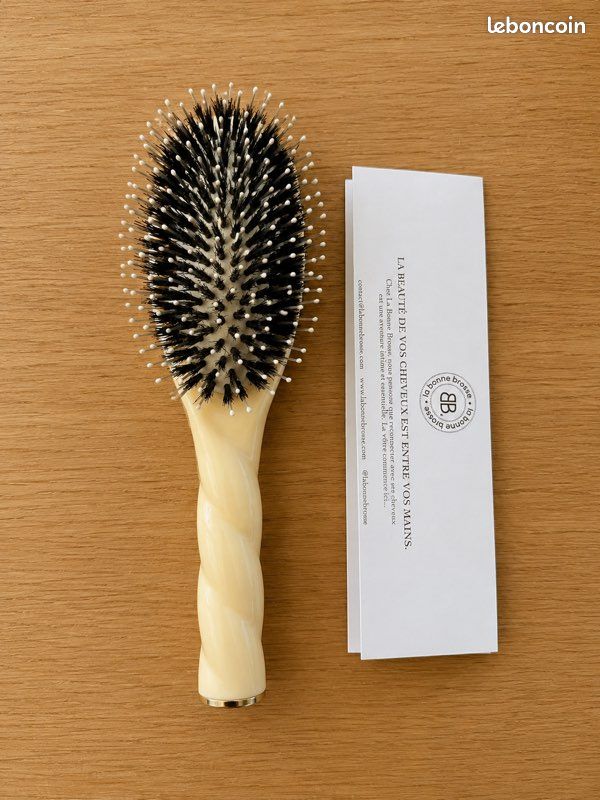 La Bonne Brosse N°03 neuve – Brosse cheveux poils de sanglier & nylon – Avec boîte (image 2)